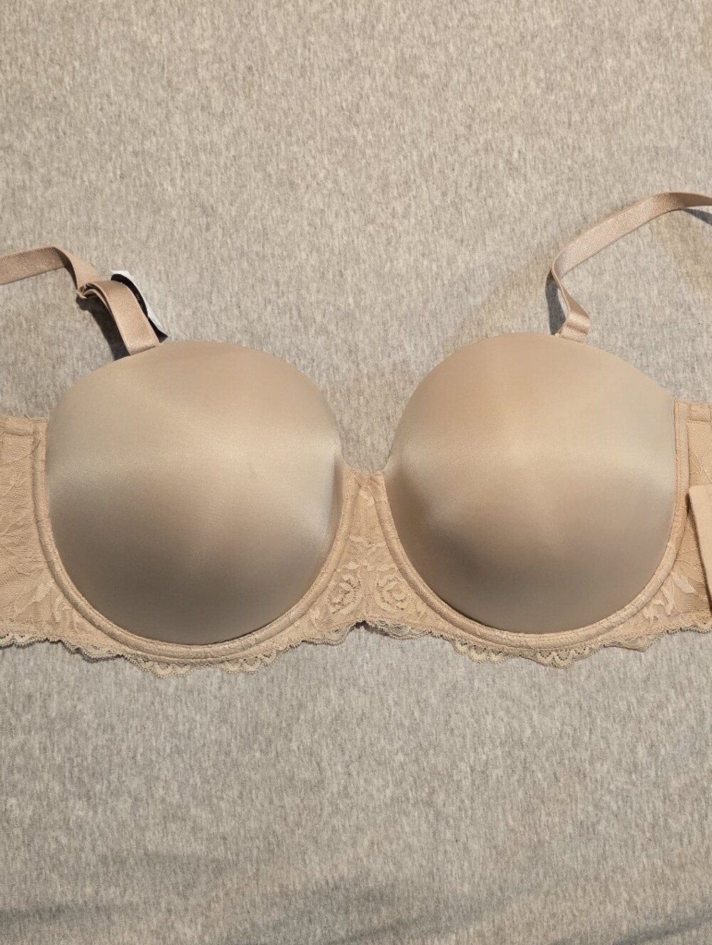 Torrid Curve Multi-Way Strapless Bra – Nude 46DD